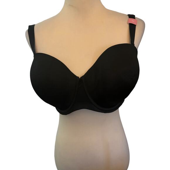 Cacique Lane Bryant Comfort Bliss Lined Multi-Way Bra, Size 38F, NWT - Picture 1 of 9